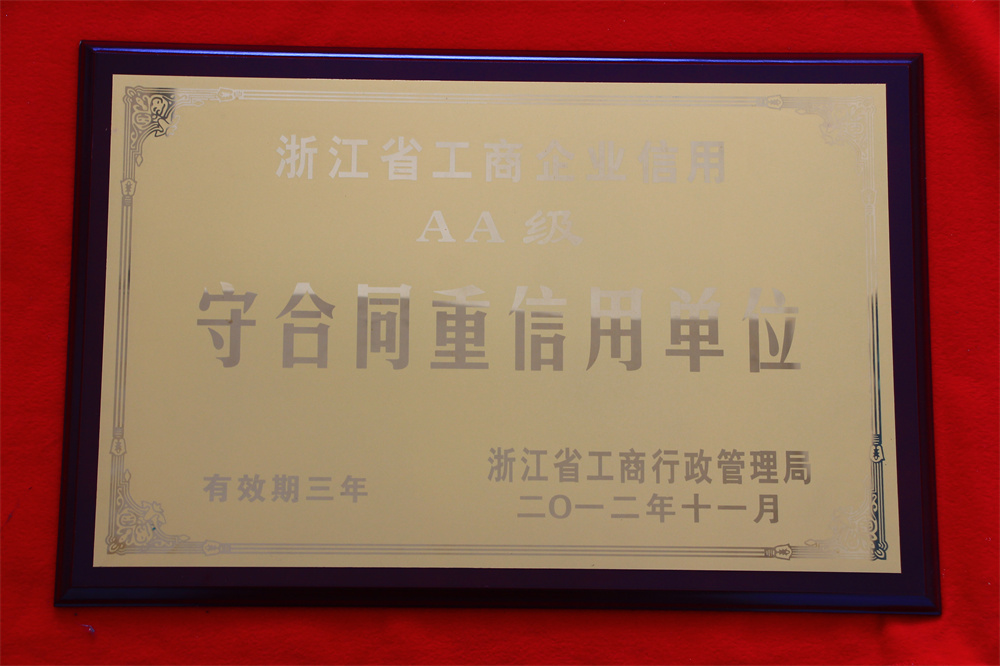 守合同重信用单位